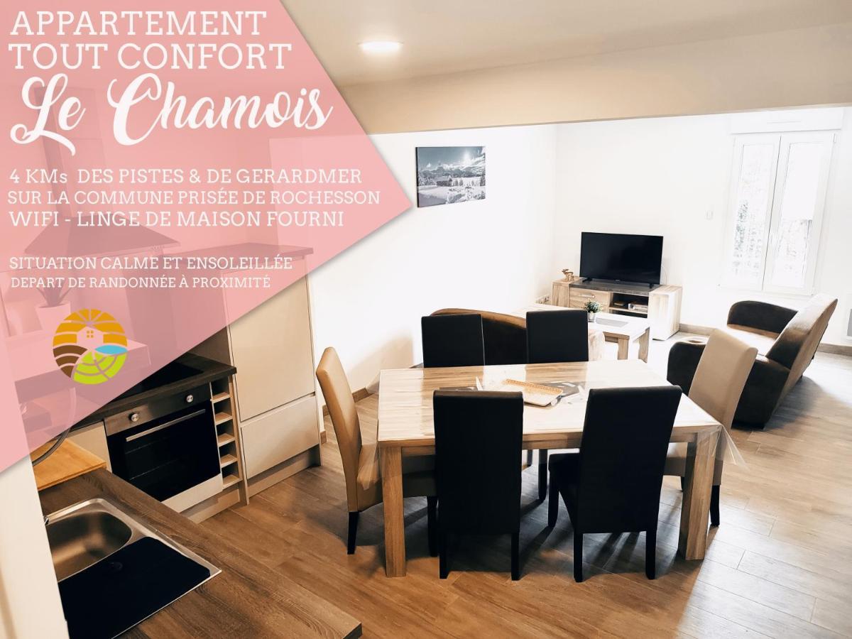 ⁂⁂ Le Chamois Appartement Cledicihome / Magnifique Vue Sur Les Montagnes / 4 Kms De Gerardmer ! ⁂⁂ Rochesson Bagian luar foto